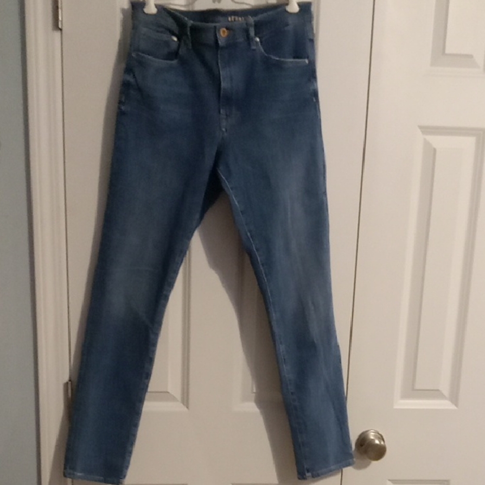 Classic Denim Skinny Ankle High Waist Jeans - Picture 1 of 6